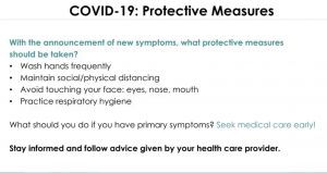 COVID-19 PROTECTIVE MEASURES. Cumming Dental Smiles, Cumming, GA