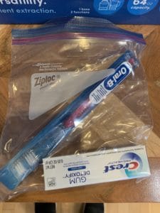 Cumming Dental Smiles Dentists donating oral hygiene kits to shelters